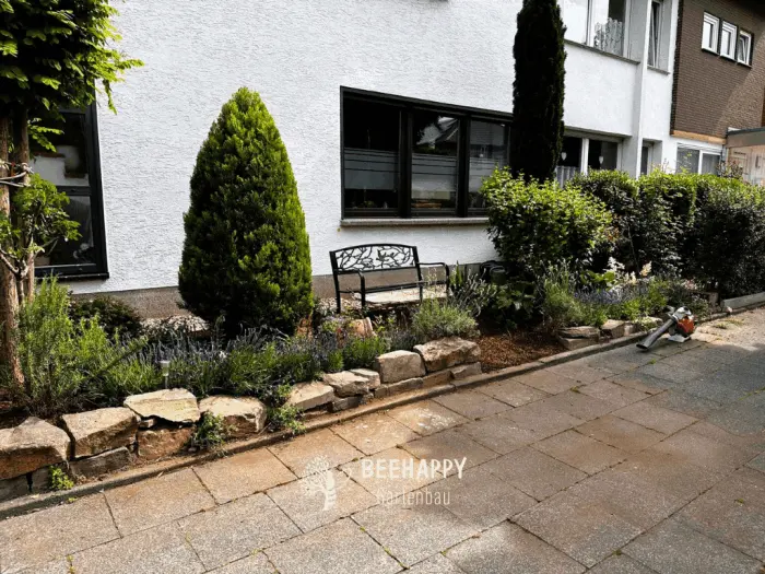 Neugestalteter Vorgarten #1